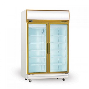 Display Chiller Juscool 2 Door - Gold